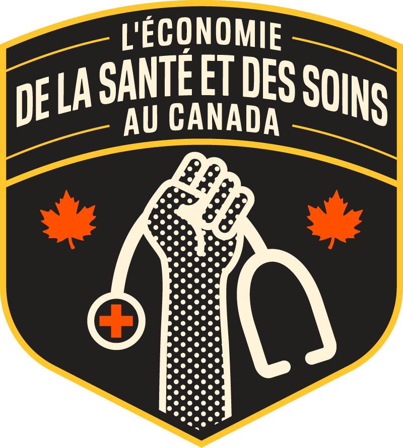 Badge de campagne pour l'économie de la santé et des soins au Canada